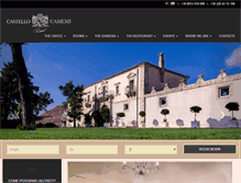 Tablet Screenshot of castellocamemi.com